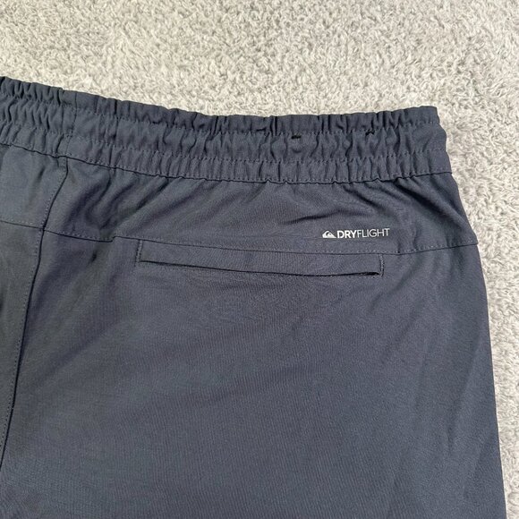 Quiksilver Shorts Mens Inseam Blue Dry Flight Beach Outdoors Size XL Swim Trunks - Picture 4 of 11